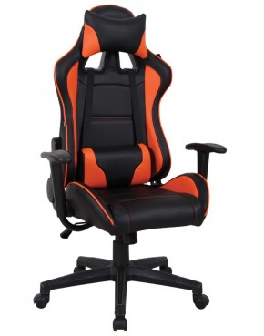 Кресло компьютерное BRABIX "GT Racer GM-100" (черное/оранжевое) 531925 в Добрянке - dobrjanka.mebel-74.com | фото