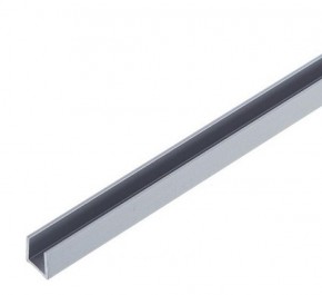 Планка торцевая "П" 4 мм для стеновой панели (алюминий) в Добрянке - dobrjanka.mebel-74.com | фото